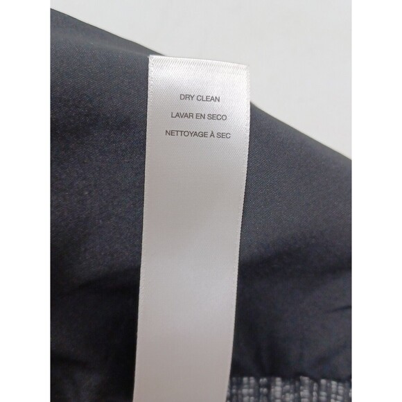 Chicos Sz 1 (M) Black Ivory Open Front Cardigan Jacket Fringed - Picture 12 of 12